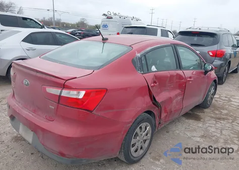 2017 Kia Rio Lx из США, поврежденный, VIN KNADM4A39H6034806